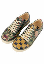 Load image into Gallery viewer, Women Trainer, DOGO Women &quot;Frida’s World&quot; Fashion Sneaker, Licensed Product, Vegan, Handmade by Best Turkish Shoe Manufacturer
