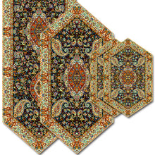 Load image into Gallery viewer, Paisley  Tablecloth Set- 5pcs
