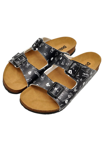 Born To Be A Rockstar DOGO Slip-on Slides Sandals