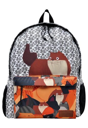 Cat's Day DOGO school Backpack