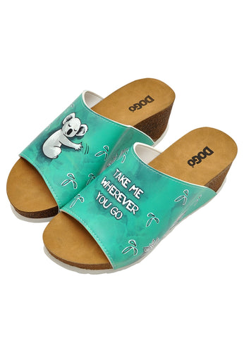 Platform Wedge Sandals, DOGO 