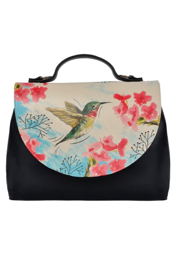 top handle bag. Floral Handbag, DOGO 