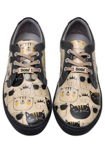 Load image into Gallery viewer, Monochrome Cats Sneakers
